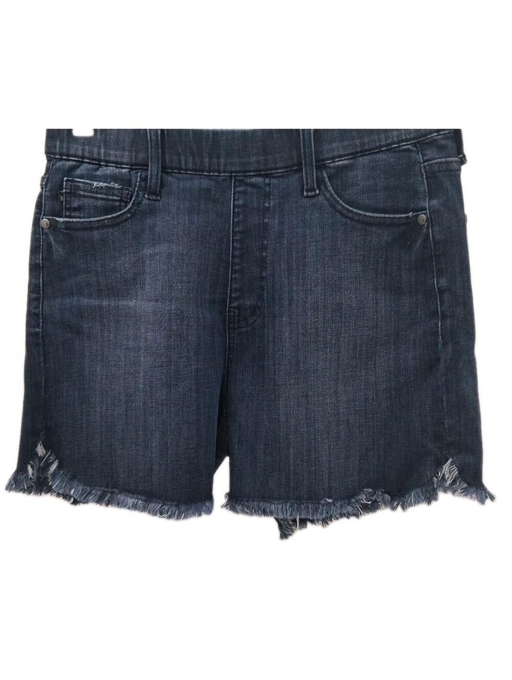 Judy Blue Cut Off Shorts Womens Large Blue Denim Frayed Casual Summer Festival